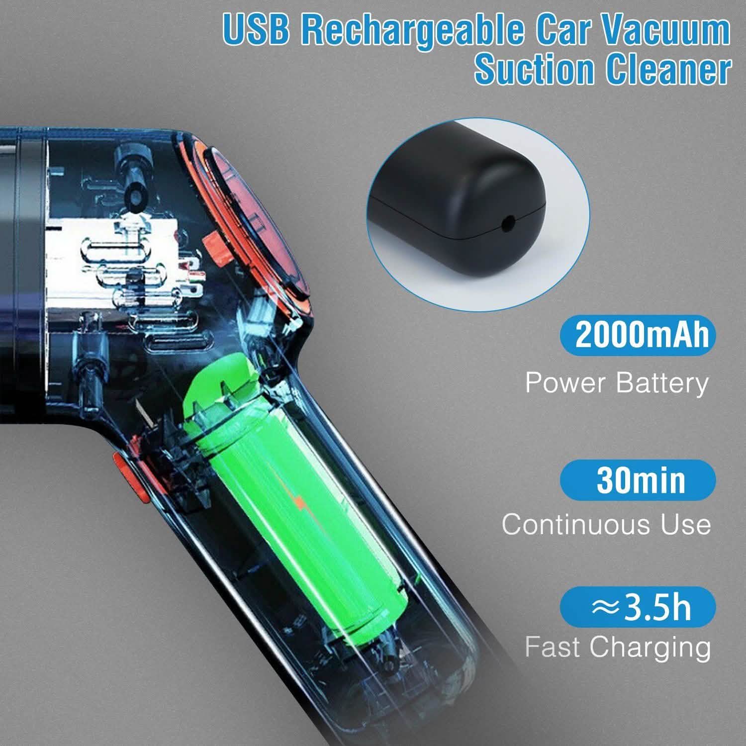 8000Pa Portable Handheld Vacuum Cleaner
