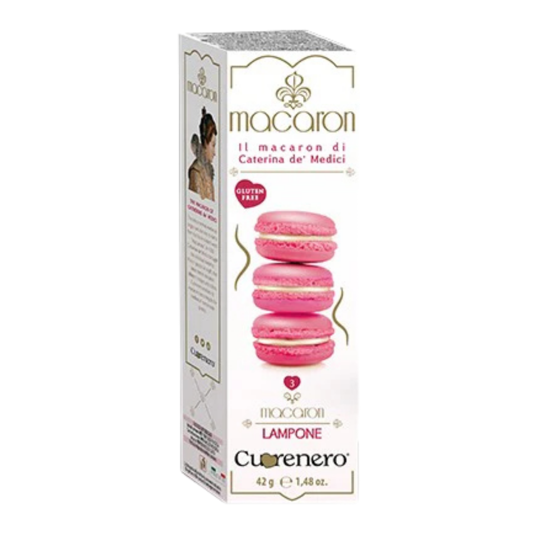 Cuorenero Strawberry Macarons Italian Gluten-Free Cookies (1.48oz)