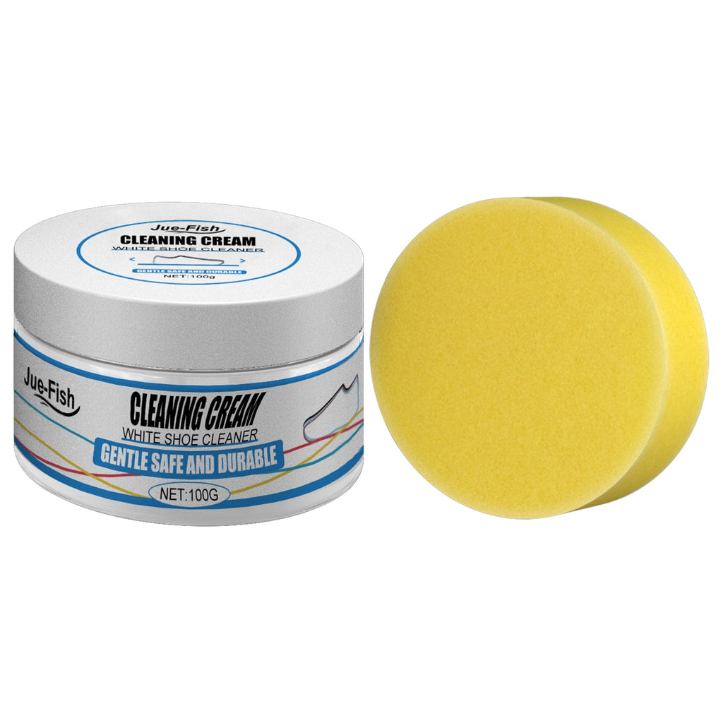 Small White Shoes Cleaning Cream, Strong Decontamination Cleaning Cream Wash Sports Canvas Shoes To Remove Stains