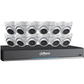 IN STOCK! Dahua C7165E124 16Ch 8MP HD-CVI DVR w/4TB HDD & 12-5MP Outdoor Night Vision Kit