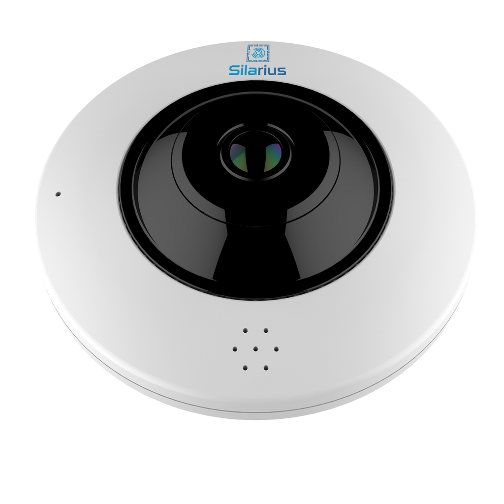 Silarius Pro Series SIL-F12MP 12MP Fisheye Camera 360 Degrees (NDAA Compliant)