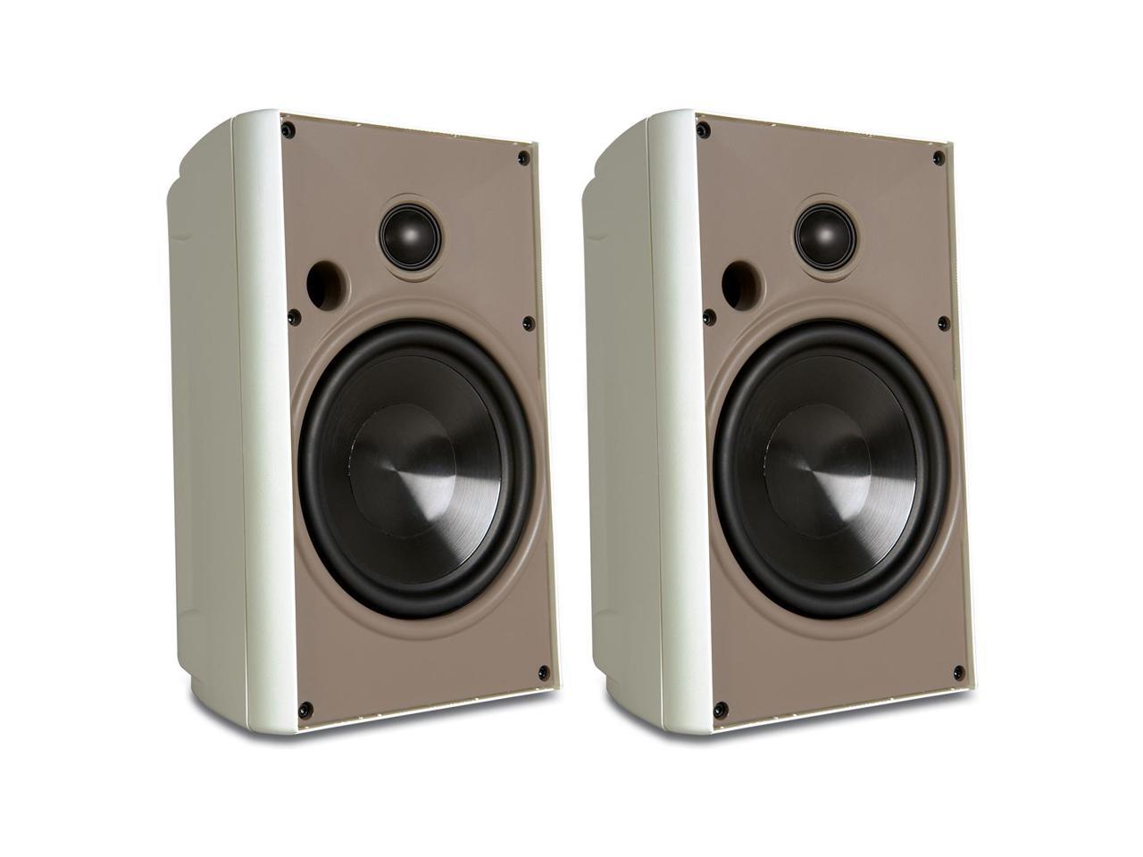 IN STOCK! Proficient Audio AW525 5.25" 2-way Compact Indoor/Outdoor Stereo Speaker - White