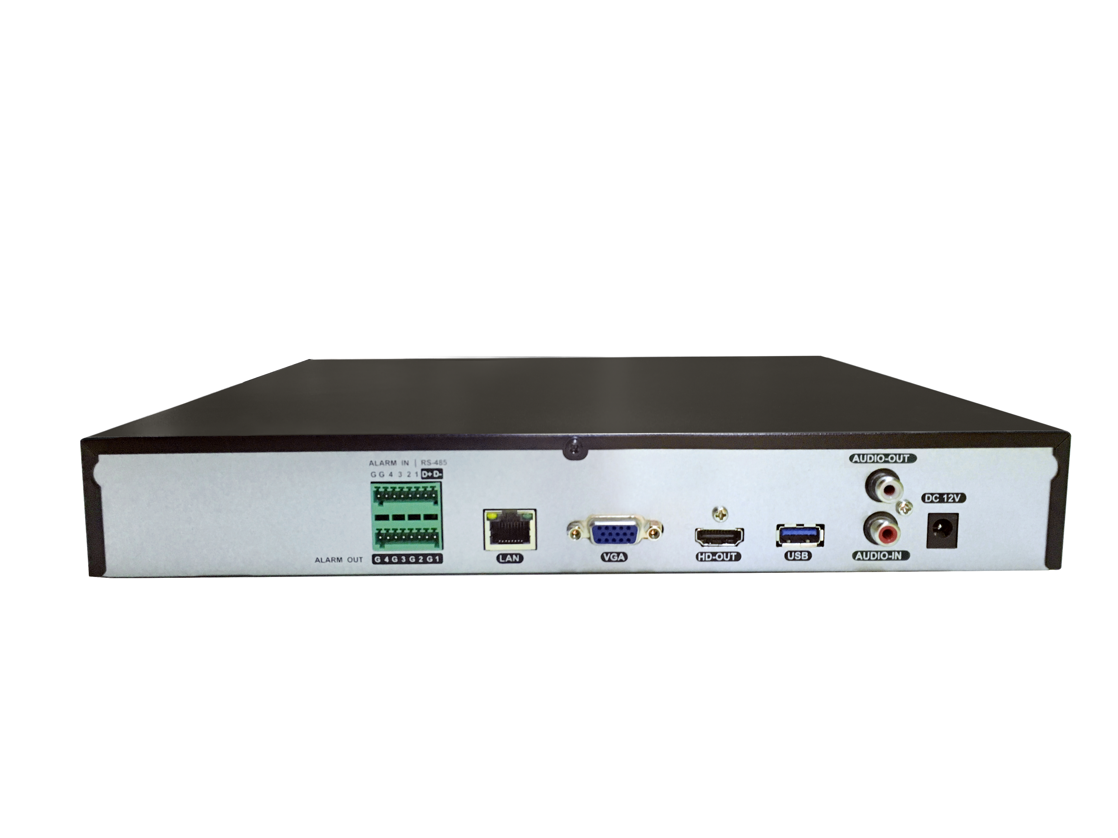 Silarius Pro Series SIL-NVRAI164 36-Channels 4K AI NVR Gigabit 12MP Face Recognition, Face comparison, NVR, 4TB HDD