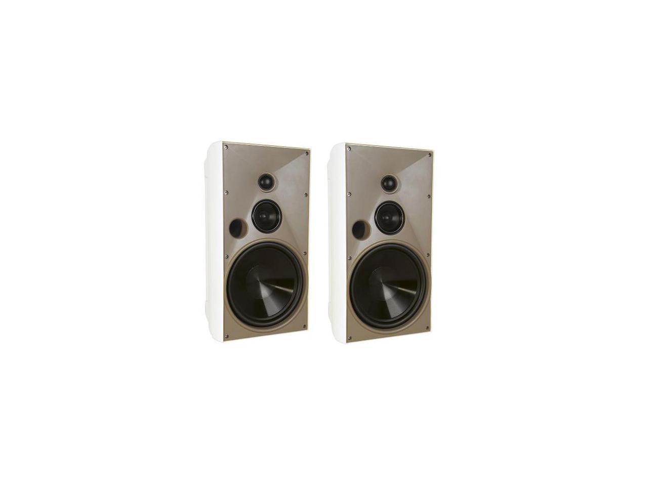 IN STOCK! Proficient Audio AW830 8" 3-Way Indoor/Outdoor Speaker - Pair (White)