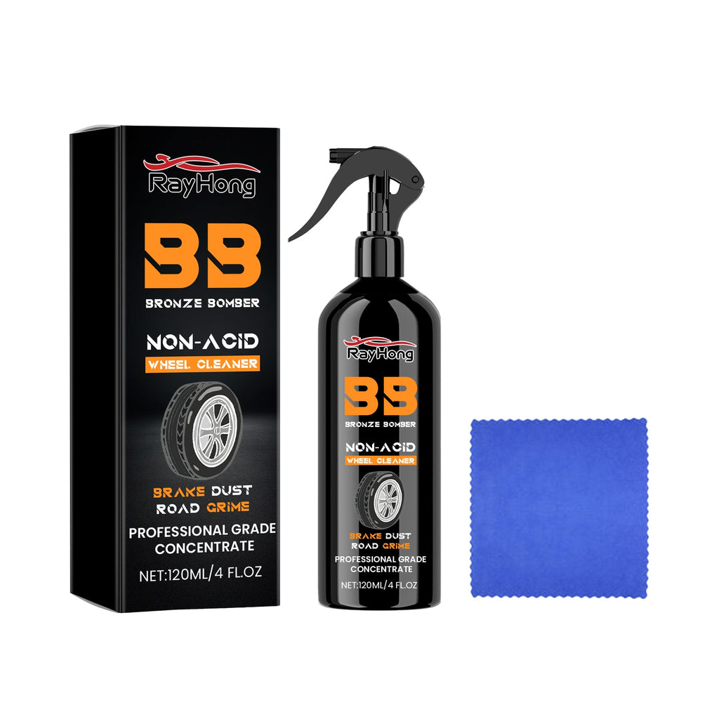 Car Tire Cleaner, Auto Paint Tire Rust Remover Maintenance Retreading Cleaner