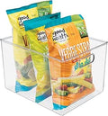 Multi-Purpose Storage Bin with Handles Clear