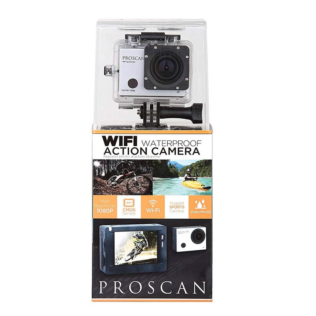 Proscan PAC2501 1080p Full HD Wi-Fi Action Camera