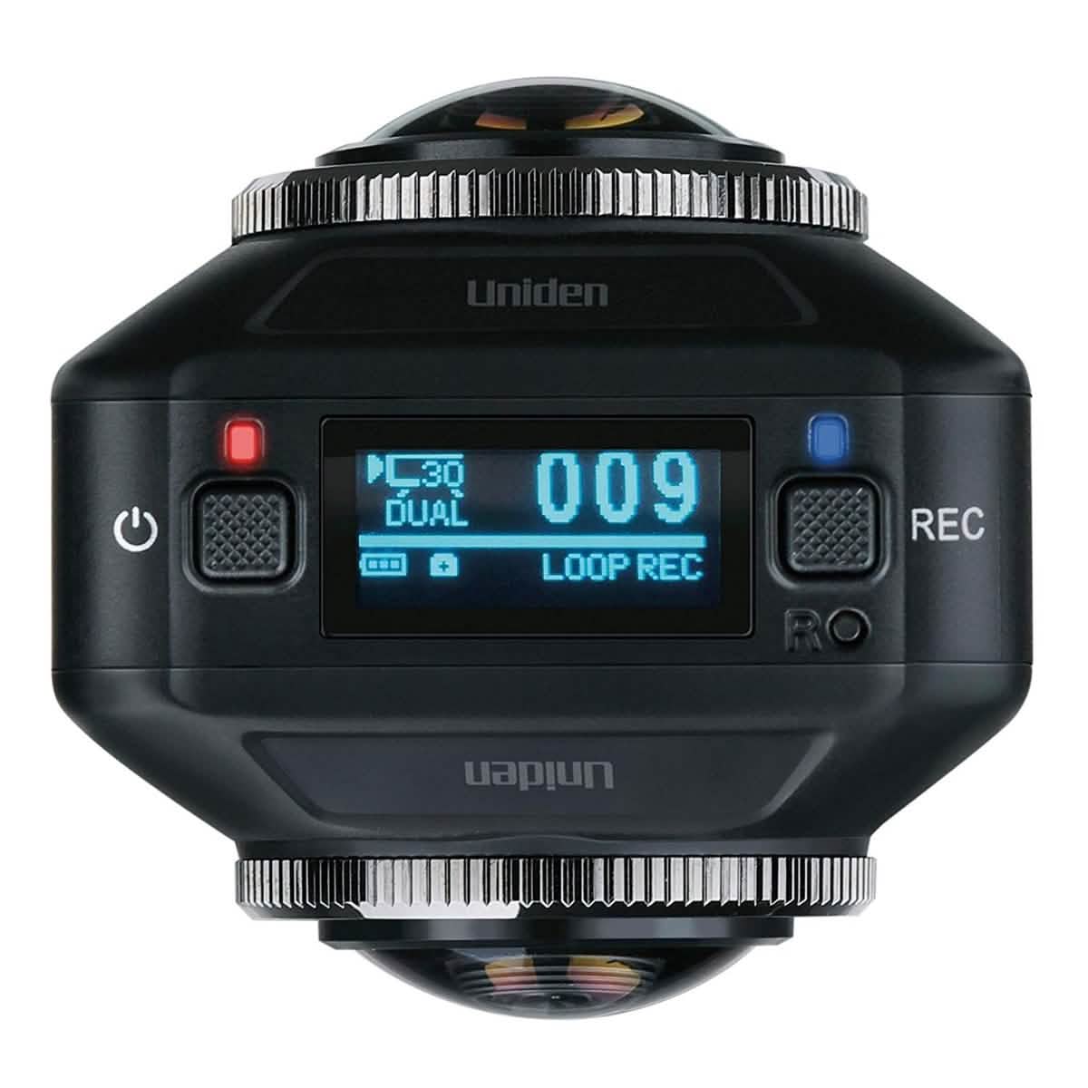 Dual Camera Lens Virtual 720° Automotive Dashcam Video Recorder
