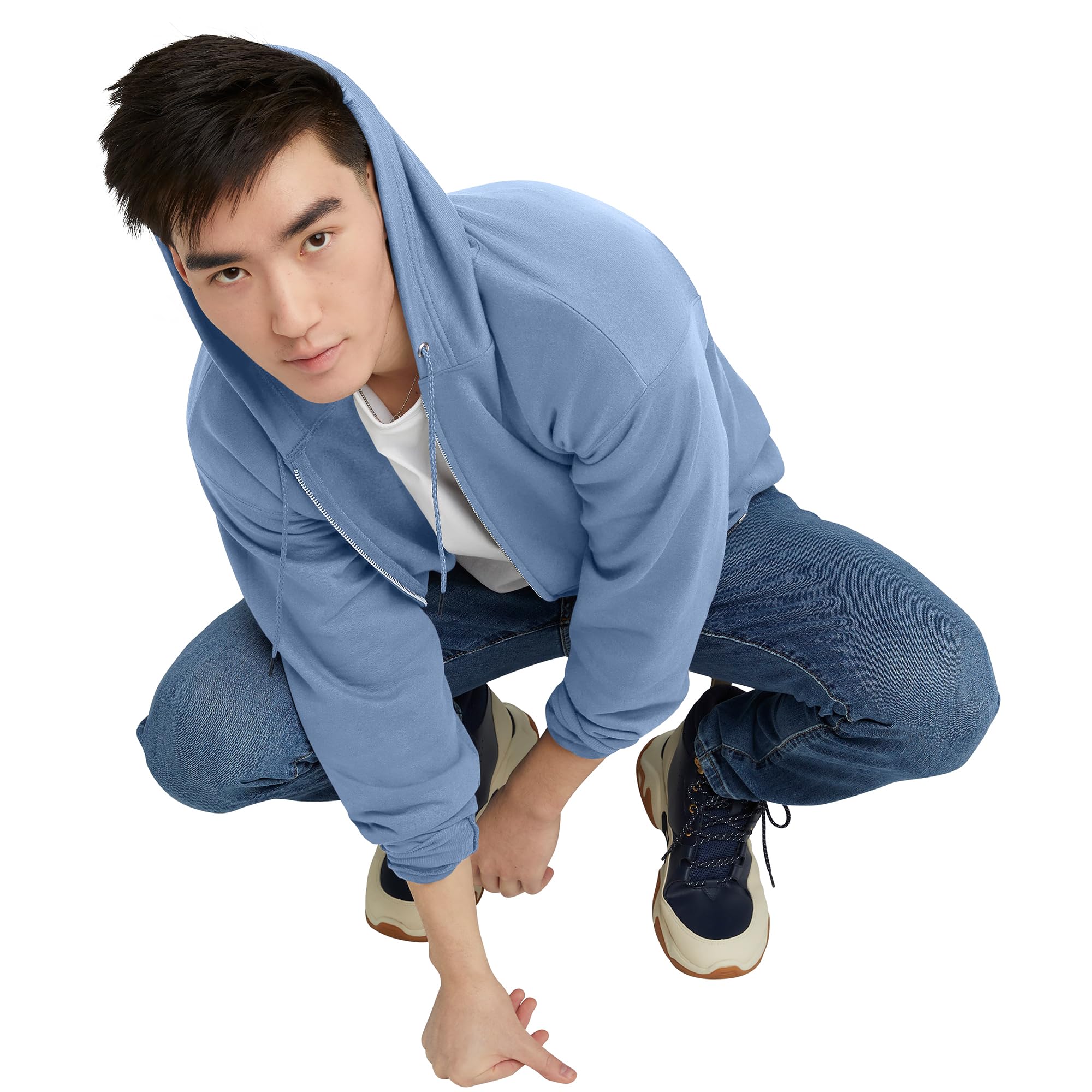 Men's Full-Zip Eco-Smart Hoodie
