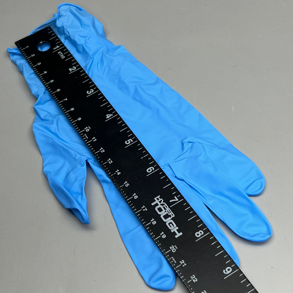 HOSPECO NPF (1,000 PACK) Nitrile Powder Free Exam Gloves Sz S Blue GL-N106FS