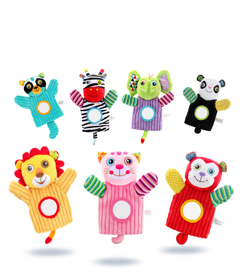 Plush finger doll