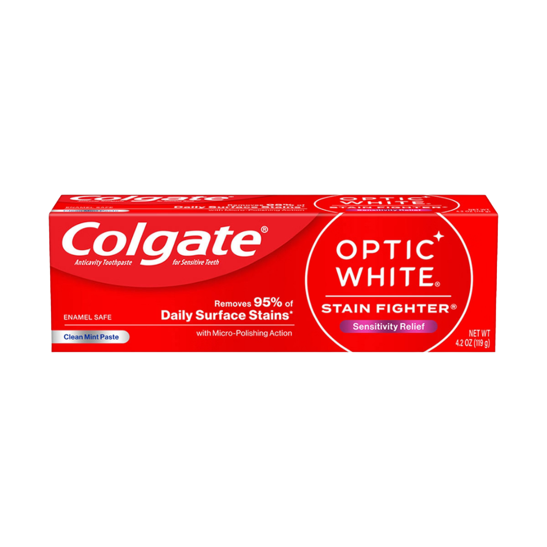 Colgate Optic White Stain Fighter Toothpaste 4.2oz