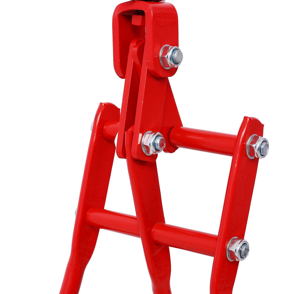 28in 3 Claw Log Grapple for Logging Tongs, Eagle Claws Design Log Lifting Tongs Log Grabs, Timber Lifting Tongs for Truck, ATV,