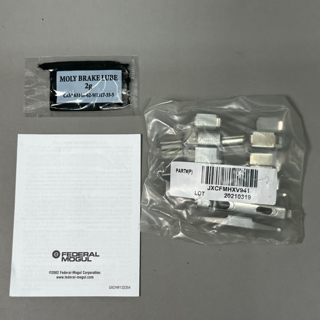 WAGNER QS QuickStop Ceramic Disc Brake Pad Set 5 1/2" x 2" Black ZD941