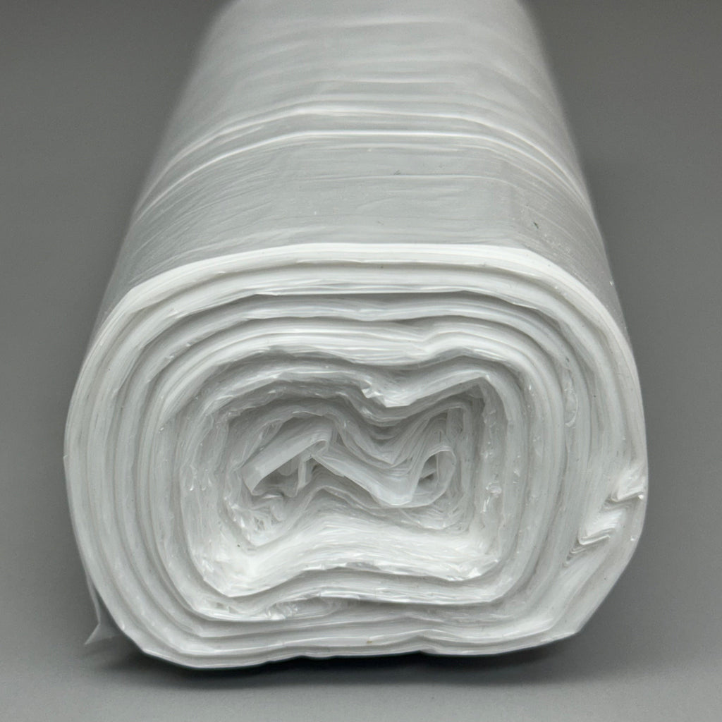 ULTRA PLUS (1000 PACK) 7-10 Gallon Clear Trash Bags 24”x24” Model: WHD2408-435562