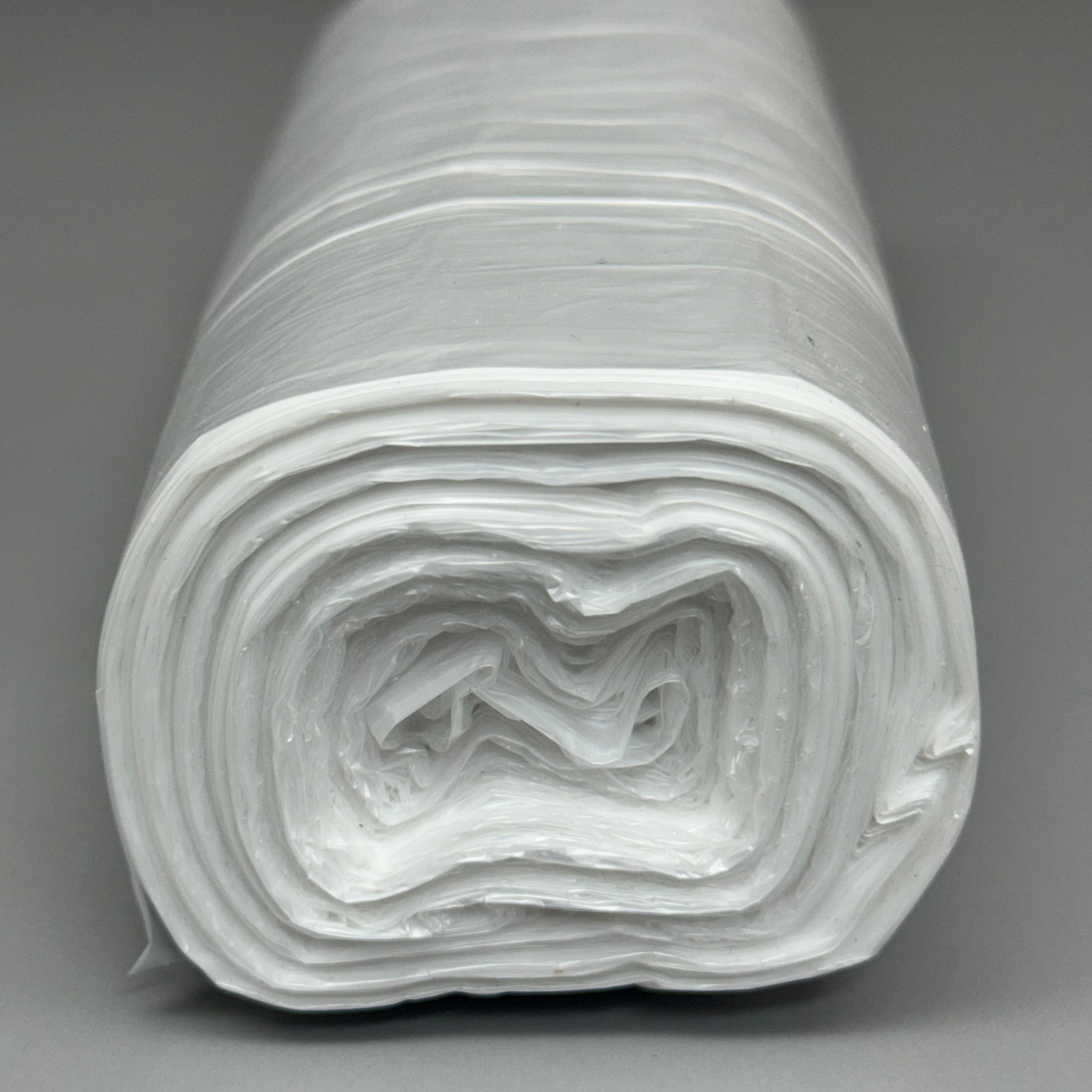 ULTRA PLUS (1000 PACK) 7-10 Gallon Clear Trash Bags 24”x24” Model: WHD2408-435562