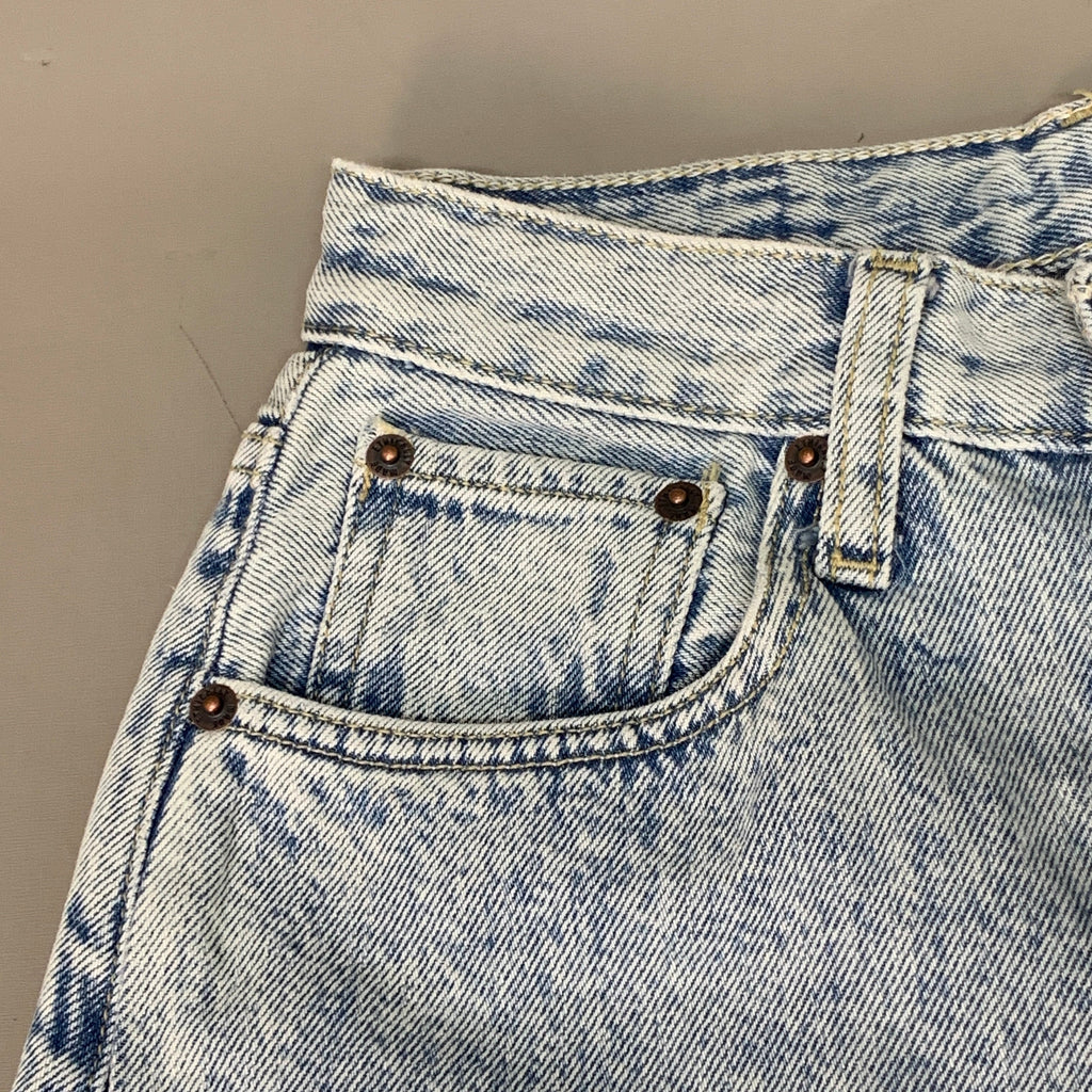 ETICA Tyler Vintage Straight Crop Jeans Pebble Beach Size 24 EW182114A