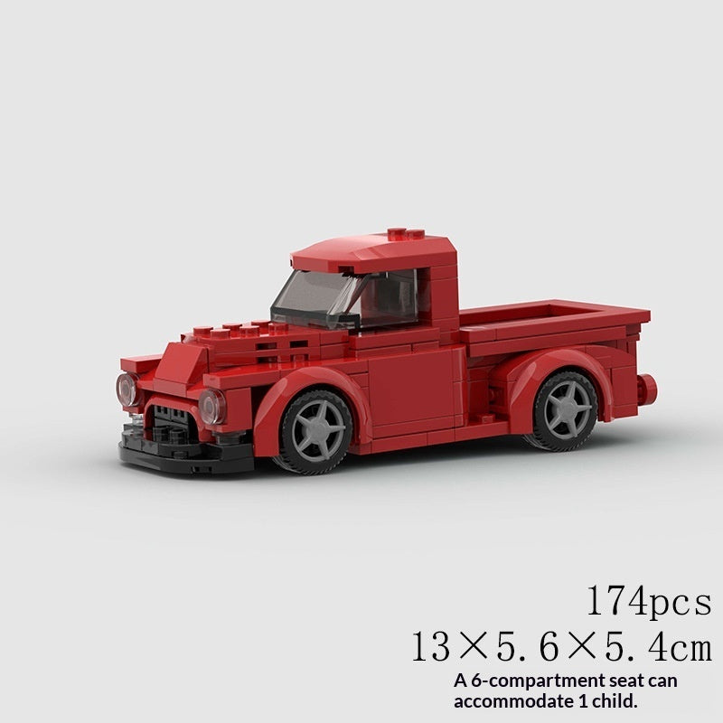 Off-road Truck And Pickup Truck Puzzle-building Toy For Kids