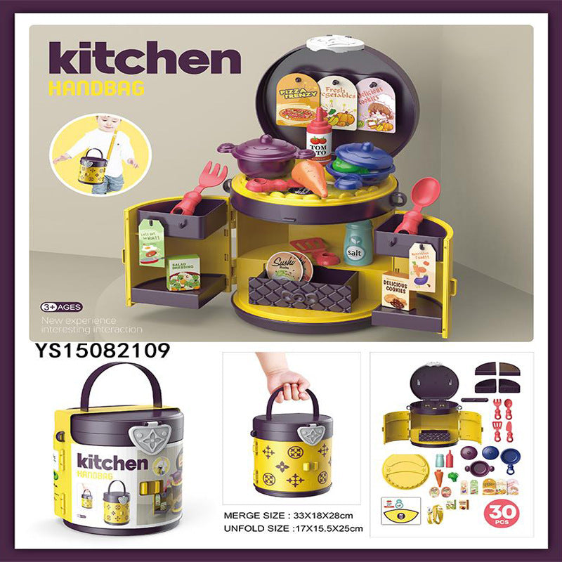 Handheld Bucket Scene Themed Toy Set