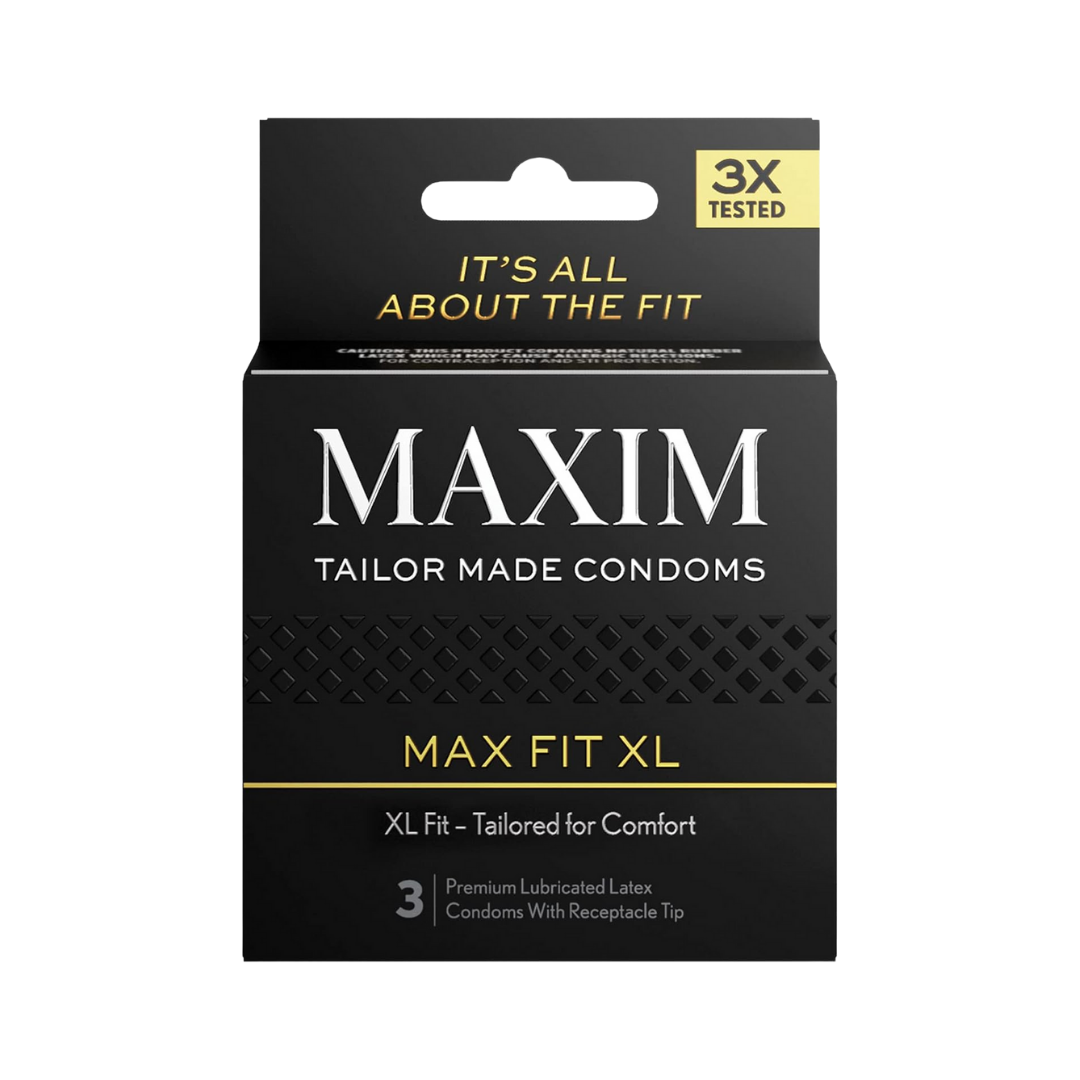 Maxim Tailor Made Condoms Max Fit XL (3 pack)