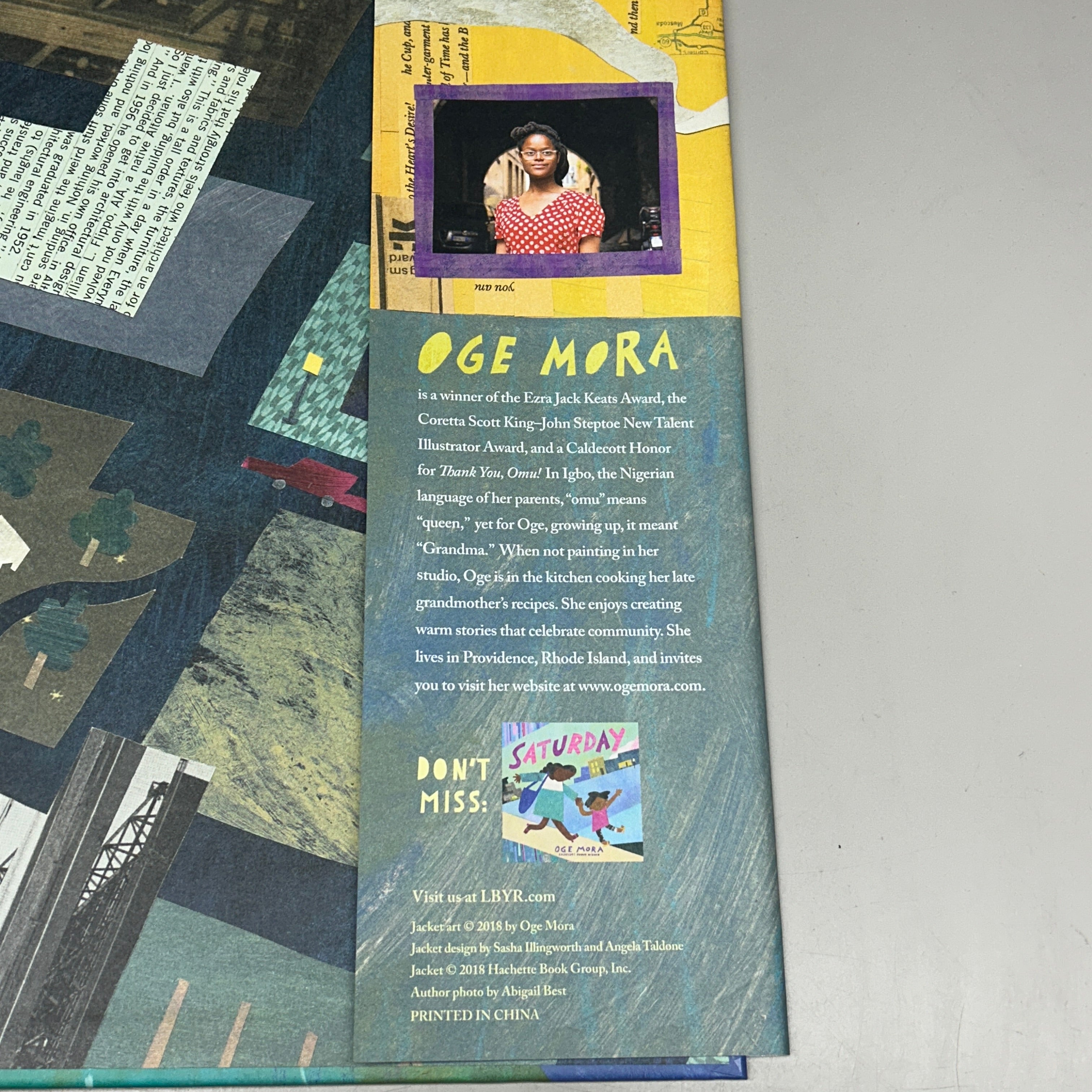 THANK YOU, OMU! By Oge Mora Hardcover (New)