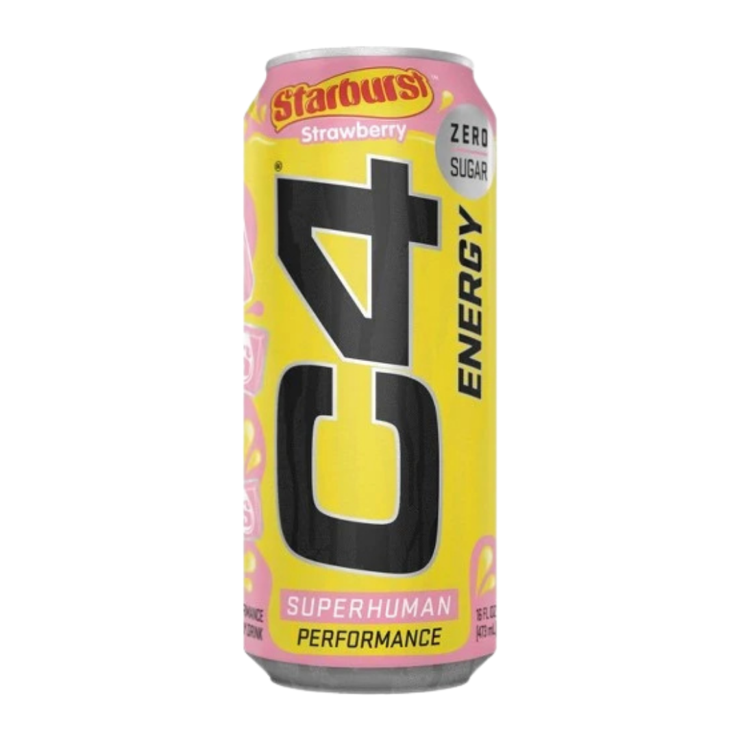 C4 Energy Strawberry Starburst Superhuman Performance (16oz)