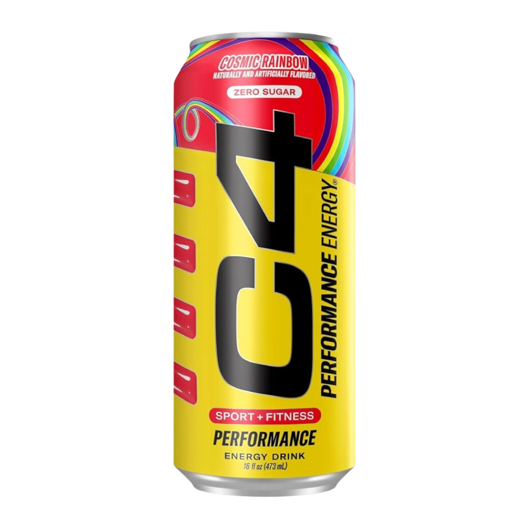 C4 Performance Energy Cosmic Rainbow Zero Sugar Drink (16oz)