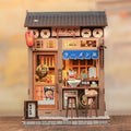 Diy Cottage Hand-assembled Stereo Building Street View Model