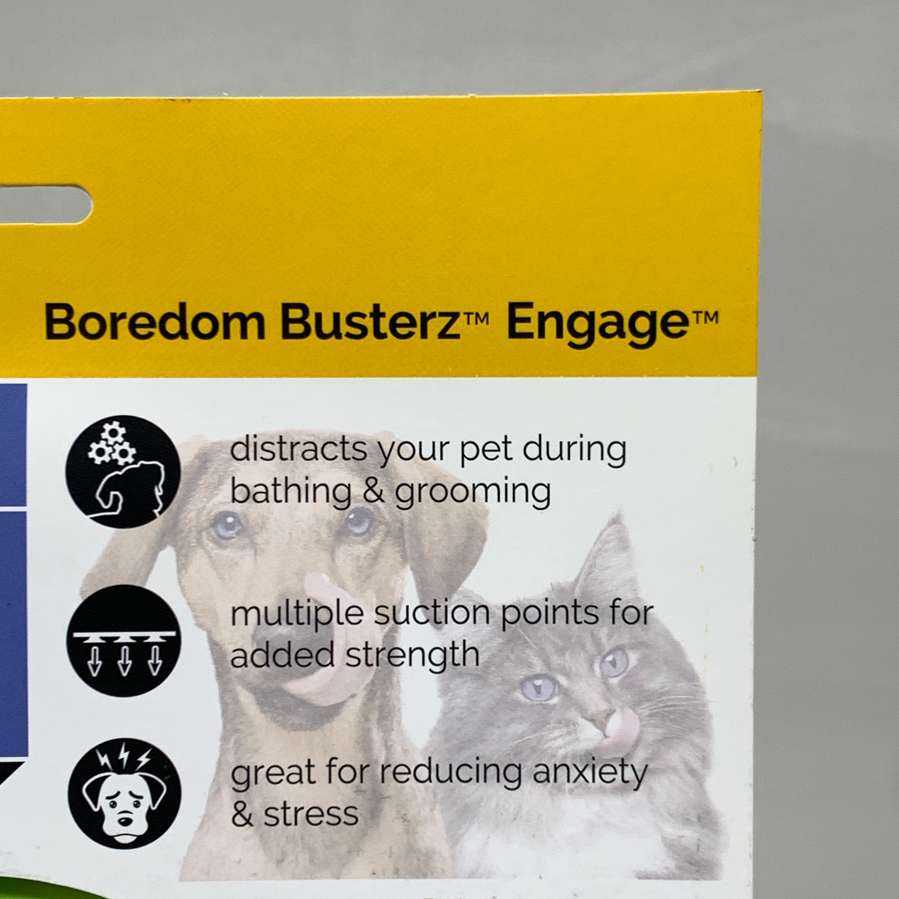 COSMIC PET (2 PK) Boredom Busterz Engage Slow Feeder Licking Mat Green 70808 V2