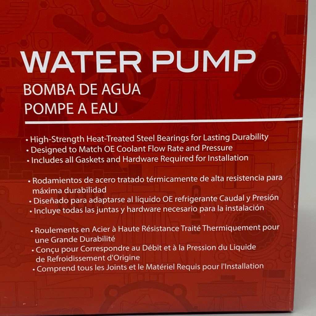 GMB Engine Water Pump for Ford Vehicles 194197 125-1340
