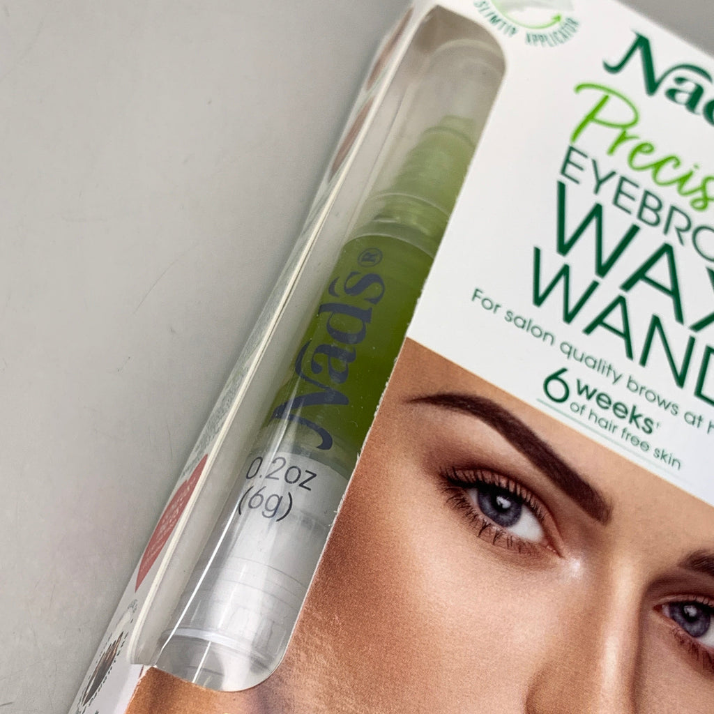 NADS Precision Eyebrow Wand Waxing Kit Soothing Honey 0.2oz 0677EN06