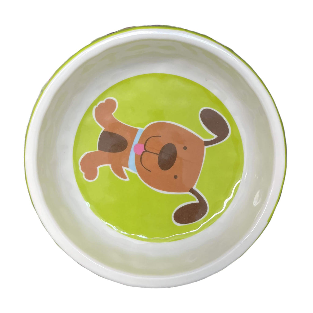 8.5-Inch Melamine Dog Bowls