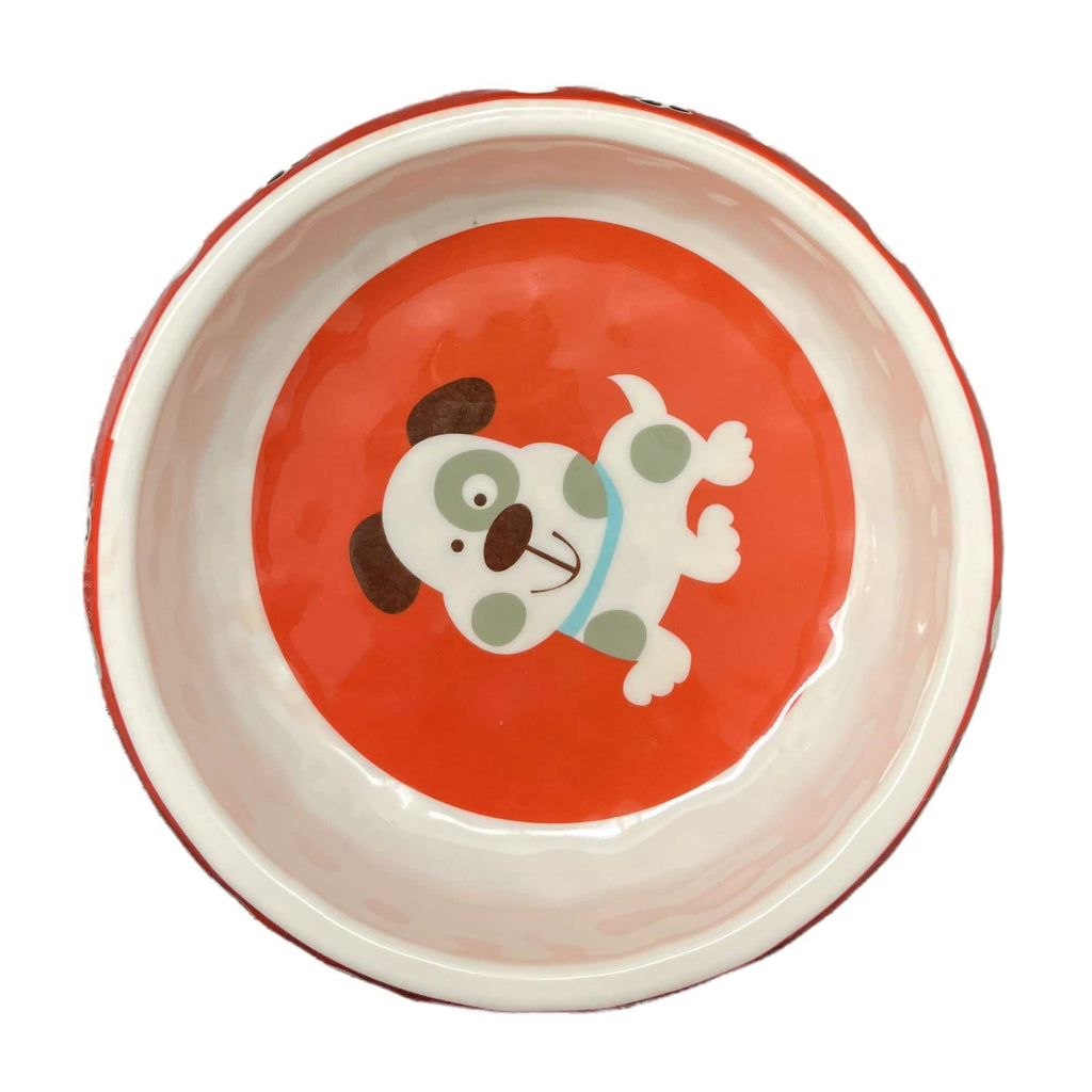8.5-Inch Melamine Dog Bowls
