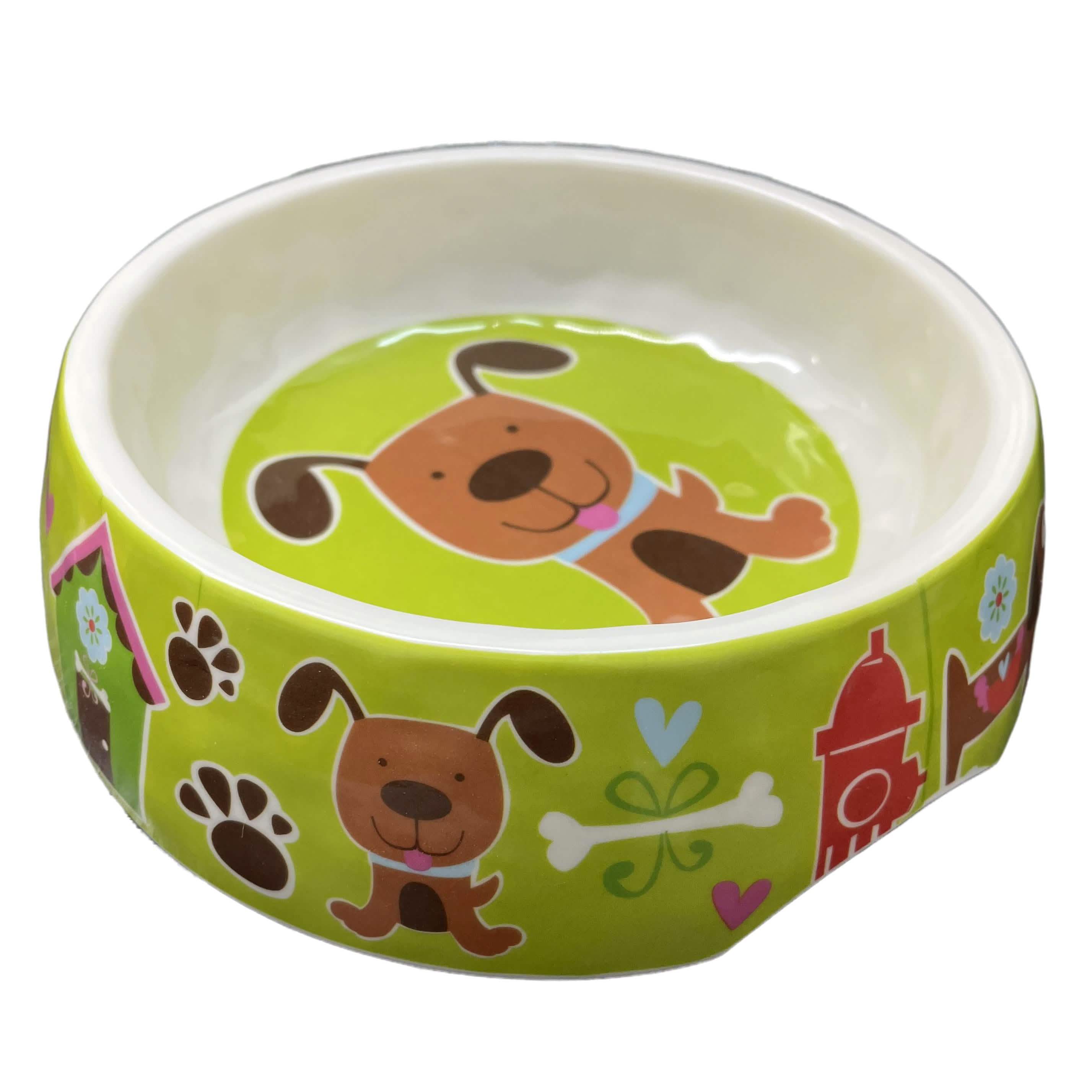 8.5-Inch Melamine Dog Bowls