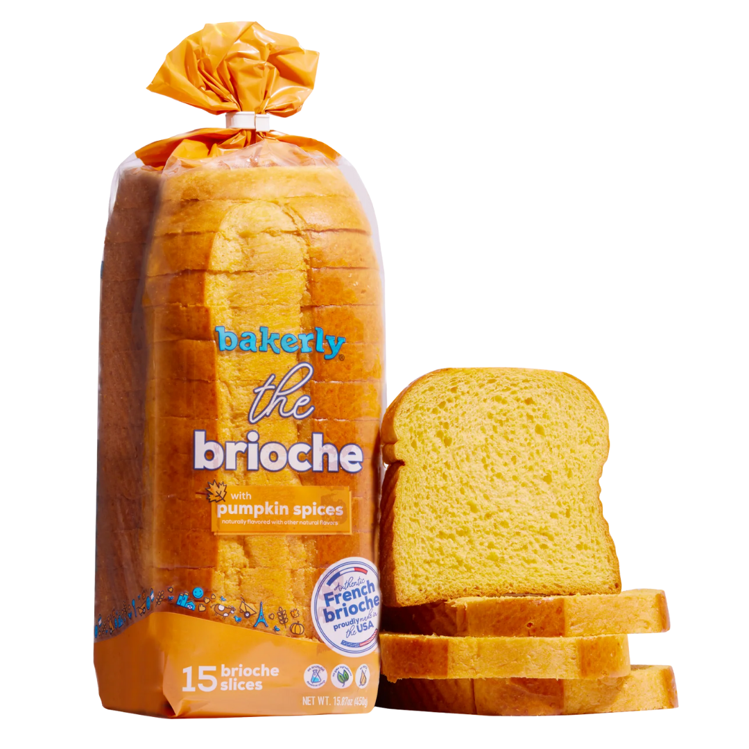 Bakerly Brioche Pumpkin Bread (14oz)