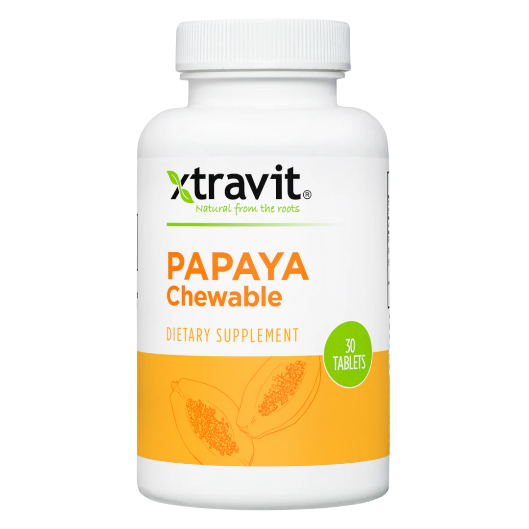 Xtravit Papaya Chewable Tablets 30ct