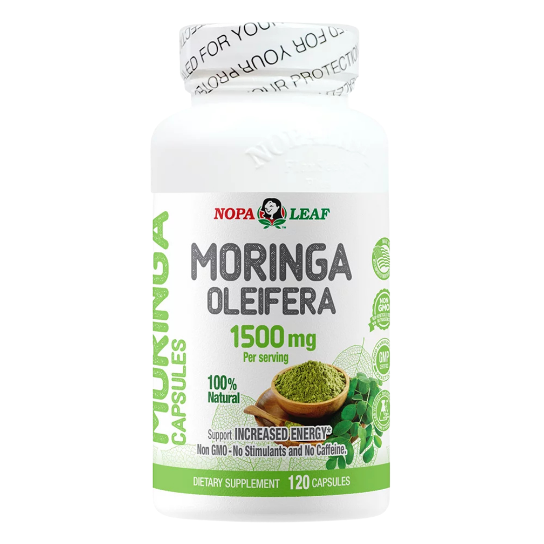 Moringa Oleifera Capsules Dietary Supplement (120ct)