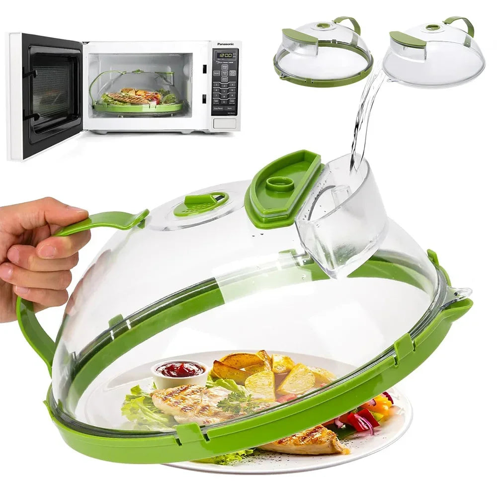 Microwave anti splash cover heat-resistant food heating cover food preservation cover oil proof cover