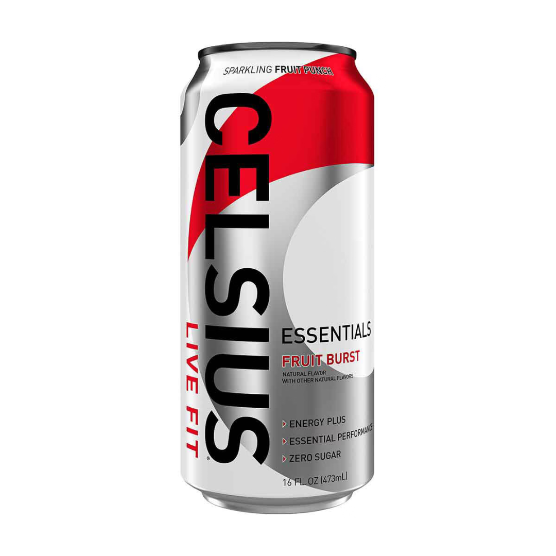 Celsius Essentials Fruit Burst Sparkling Energy Drink (16oz)