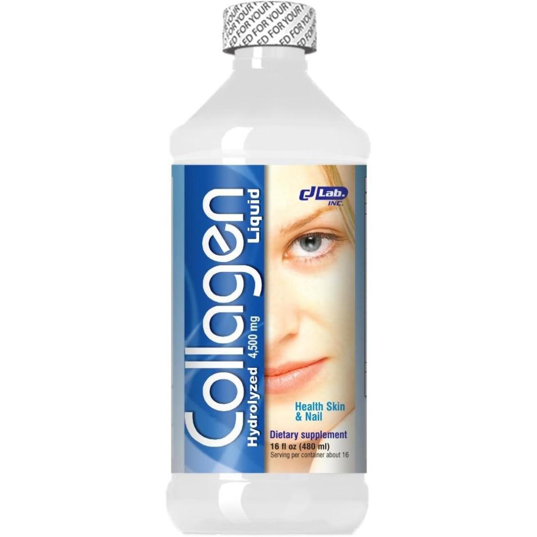 Collagen 4500mg Liquid Supplement Hydrolyzed (16oz)