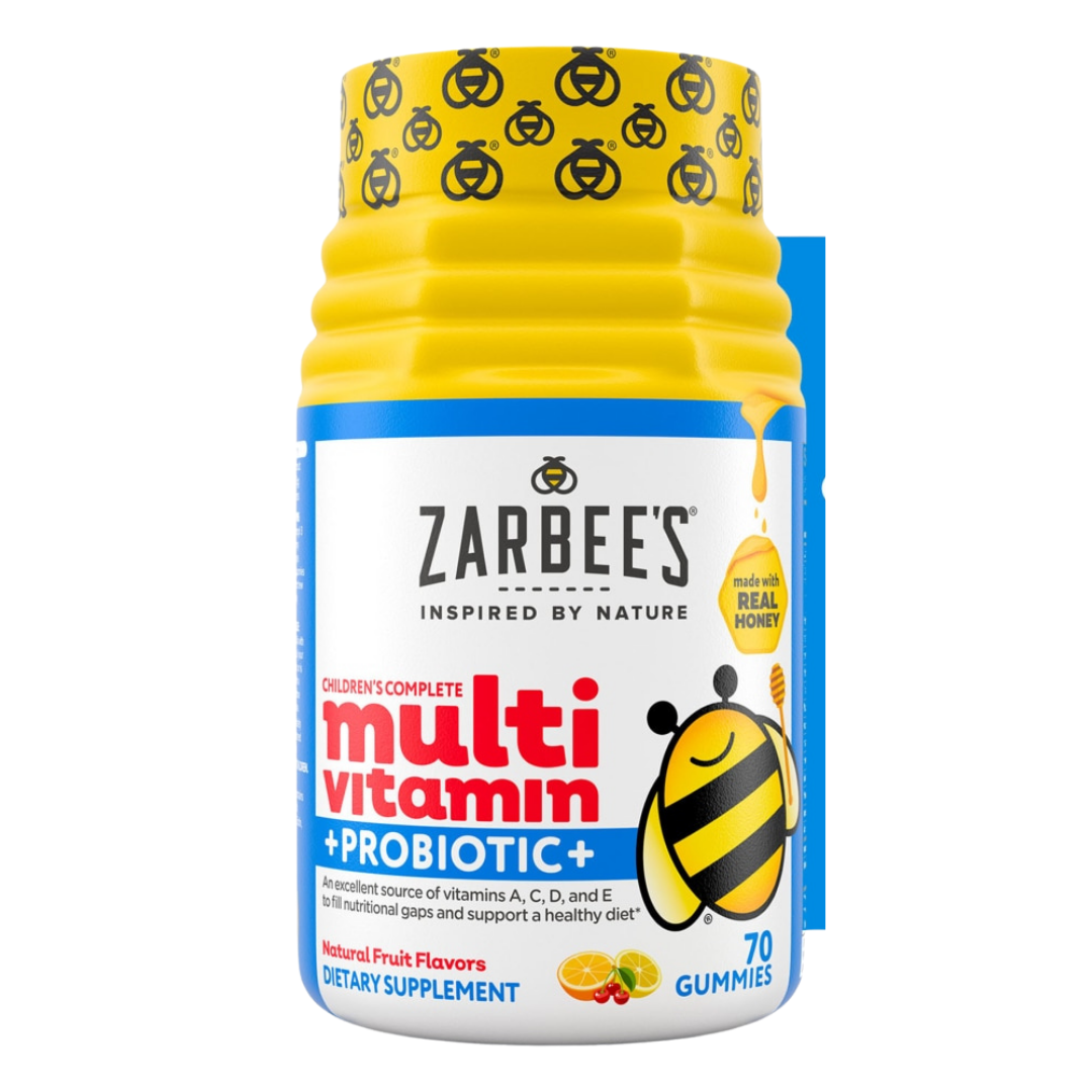 Zarbee's Children's Complete Multivitamin + Probiotic Gummies (70 ct)