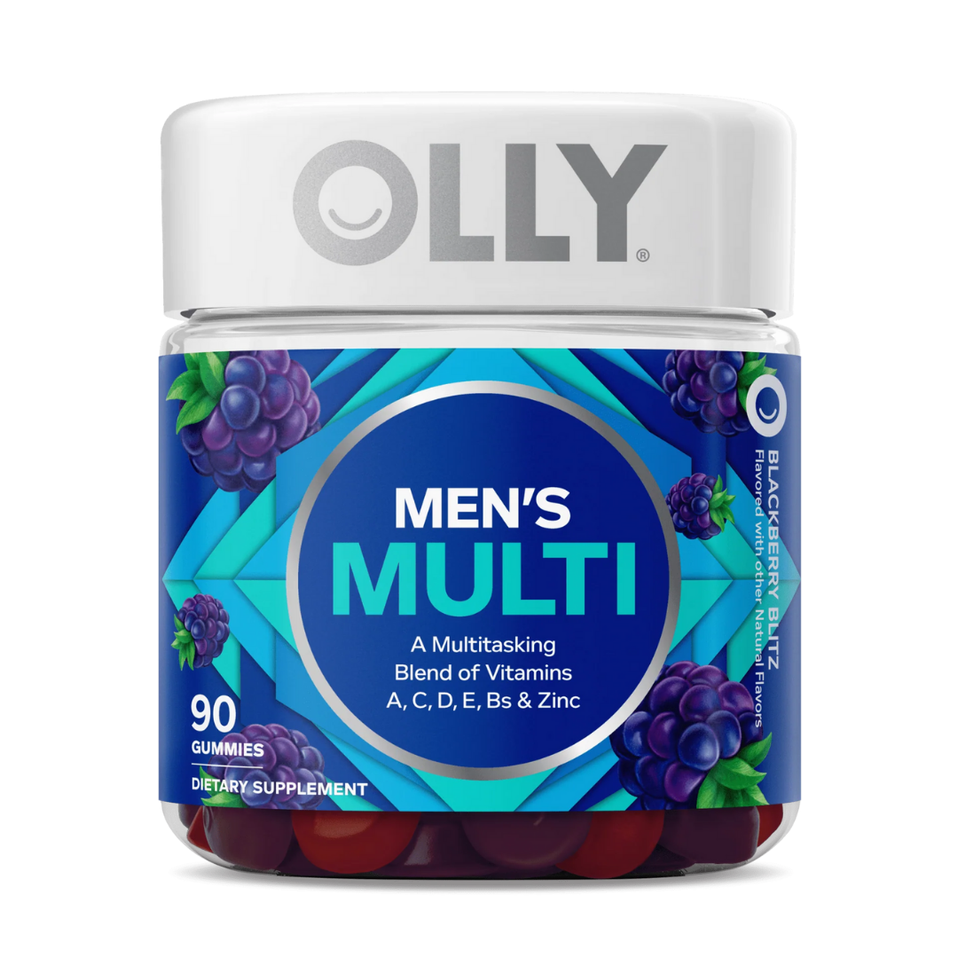 Olly Men's Multi Blackberry Blitz Vitamin Blend Gummies (90 ct)