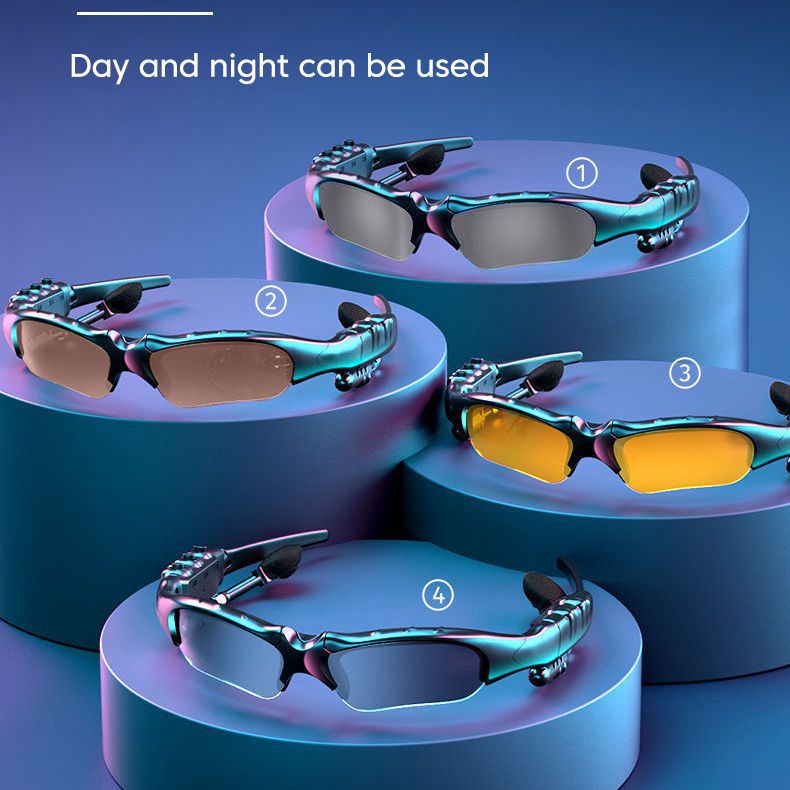 Chic Crystal Bluetooth Audio Sunglasses – Polarized UV400 Women's Fashion Eyewear