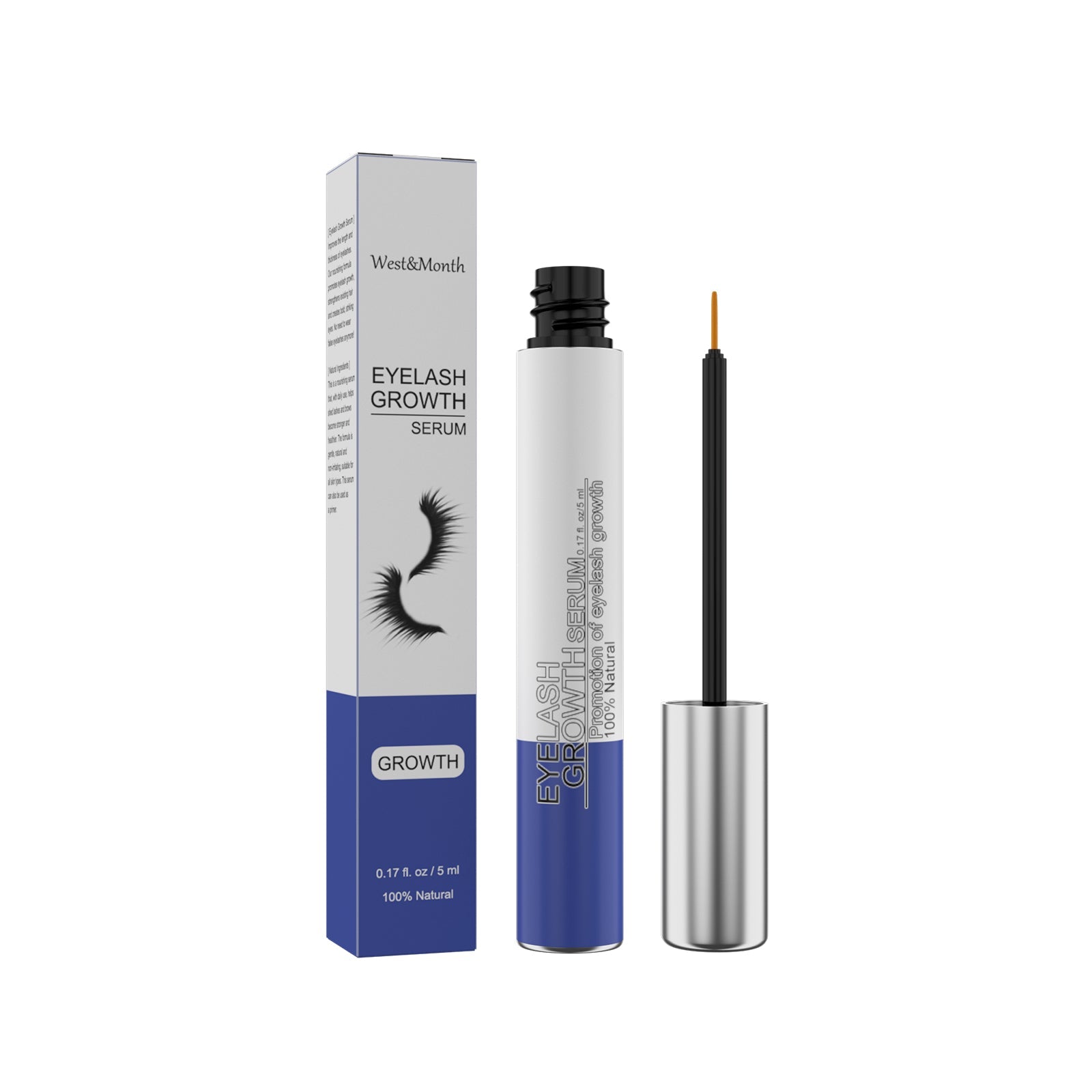 Mascara, Eyelash Curl Beauty Thick Slender Eyebrows Natural Moisturizing And Beautiful Mascara