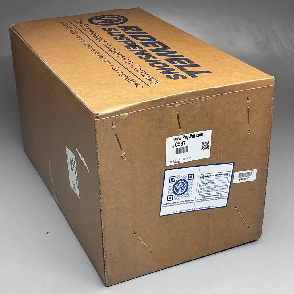 RIDEWELL Suspension Parts Cushion air Springs Shock Absorber GOODYEAR 6000196