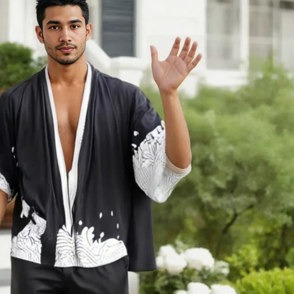 MEN'S SUMMER CARDIGAIN Products Casual Loose Cotton Large Size Men's AUTHENIC