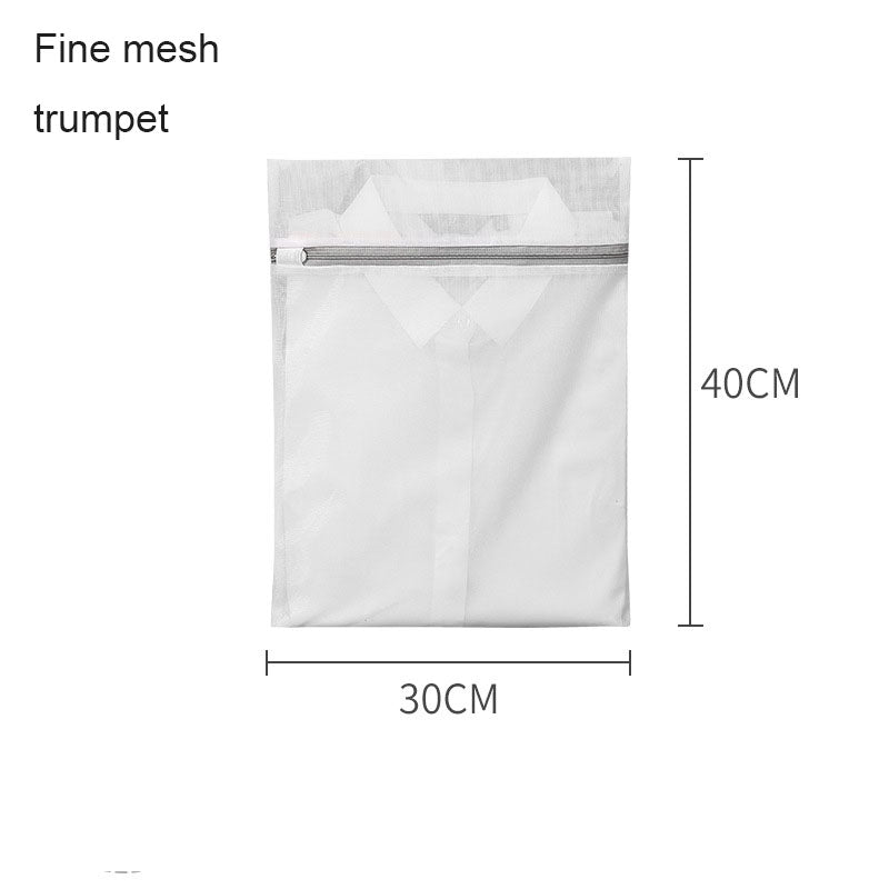 Gray laundry bag, thick and thin mesh bag, laundry for household underwear, and protective bag