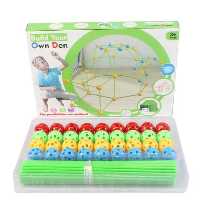 87-Piece: Build Your Own Den Kit