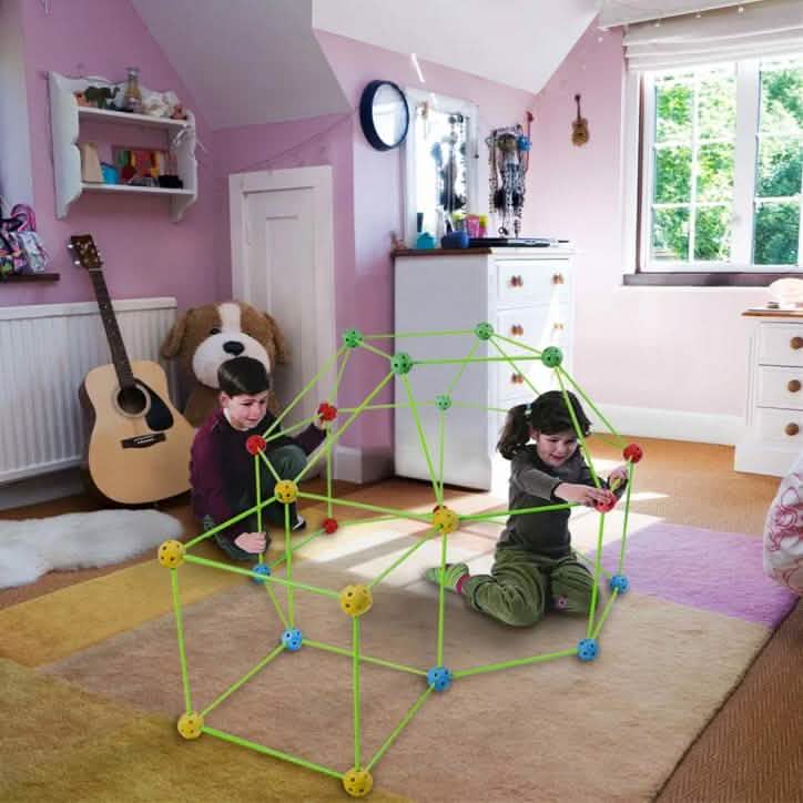 87-Piece: Build Your Own Den