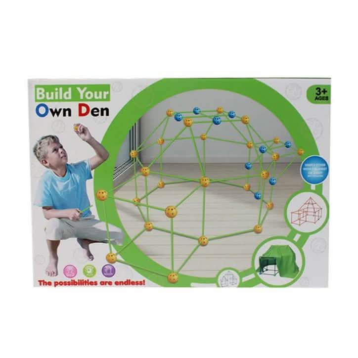 87-Piece: Build Your Own Den